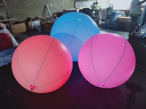 ลูกโป่งแบบอินเทอร์แอคทีฟไฟ LED เปลี่ยนสีได้ลูกโป่งฝูงชนแบบสูบลมได้สำหรับงานปาร์ตี้คอนเสิร์ต - Product Image 2