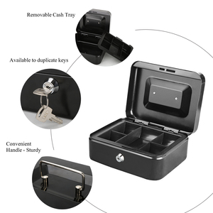 200 Thiết Kế Mới An Ninh Kim Loại Locker Drawer Cash Box Với Một Khóa Mạnh Mẽ - Product Image 5