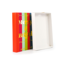 Boîte à tiroirs pliable pour emballage de savon estampage d'or petites boîtes en papier à crayons imprimées, boîtes en papier à tiroirs pour carreaux