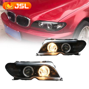 Para 03-05 <span class=keywords><strong>BMW</strong></span> Serie 3 E46 actualización original de dos puertas y montaje de Faro de lente de apertura LED de actualización - Product Image 3