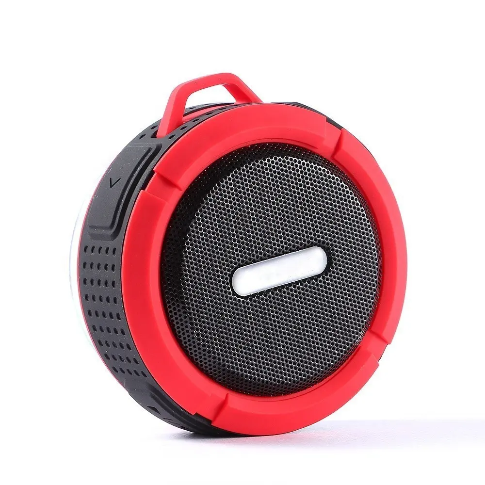 Hd Outdoor Retro Spekers Waterdichte Draagbare Mini Bluetooths Speaker Draadloze Met Microfoon Zuignap Stevige Haak