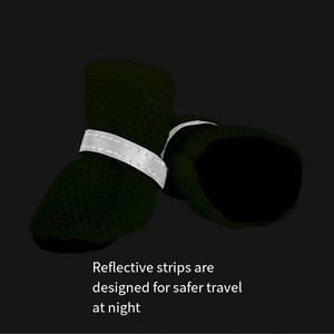 Protection des griffes d'été pour la randonnée en plein air Sandwich mesh cloth semelles antidérapantes bottes pour chiens réfléchissantes et respirantes chaussures pour chiens - Product Image 6