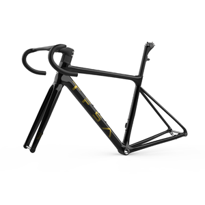 Khung xe đạp đường trường bằng sợi carbon TFSA Lightweight JH35 T1000, phanh đĩa, trọng lượng 700g, hiệu suất cao, màu đen mờ, dành cho xe đua - Product Image 6