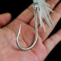 Thunfisch feder Blei Jig Gänseblümchen Kette Salzwasser Troll ing Angel köder Rigged Big Game Teaser Köder Sets Großhandel Angel gerät