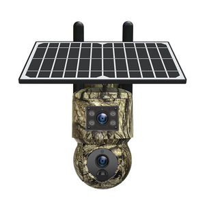 מצלמה סולארית חיצונית ראיית לילה טלפון נייד ניטור מרחוק משקפת זיהוי דמוי אדם כרטיס זיכרון - Product Image 5