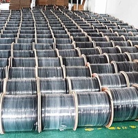 Mini ADSS 2 4 6 8 12 24 inti kabel optik luar ruangan FTTH datar Mode tunggal dielektrik udara jatuh serat optik produsen
