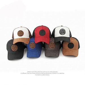 Outdoor Sun Protection Trucker Mesh Baseball Cap With Silicone Logo Suede Baseball Cap for Women - Product Image 4
