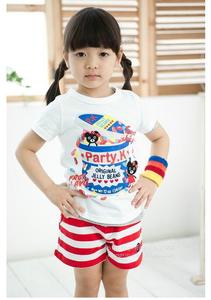 T-shirt décontracté à manches courtes pour filles, imprimé de dessins animés, vente en gros en ligne, provenant d'un fournisseur chinois - Product Image 6