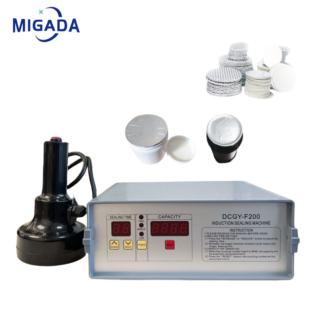 Dgyf-200 Induction Juice Sealing Machines Aluminum Foil Seal Plastic Bottle Heat Hand Portable Induction Can Sealing Machine