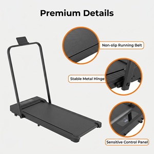 Smart Folding Home Silent Running Machine Portable Space Saving Compact <b>Walking</b> <b>Pad</b> Indoor Fitness Gym - Product Image 6