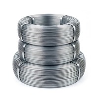 Fil de ligature en acier galvanisé résistant à la rouille, durable, pour la ligature des barres d'armature, BWG 16 18 20