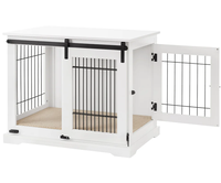 Boîte de transport pliable pour animaux de grande race, emballée en carton, portable, pour le camping et les voyages, directement de l'usine
