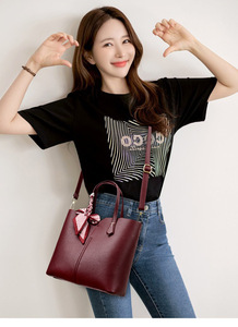 Fashion New Designer Crossbody <b>Bags</b> High Quality PU Leather Shoulder Messenger <b>Bag</b> Casual Totes Luxury Women Handbags and Purses - Product Image 4