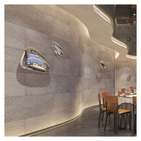Revêtement mural en pierre de grotte en porcelaine douce moderne RCL, carreaux de construction, matériau mural en argile flexible, matériau en argile modifié, revêtement mural