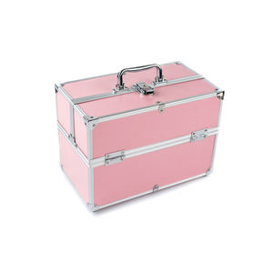 Gran oferta, maletín <span class=keywords><strong>de</strong></span> <span class=keywords><strong>maquillaje</strong></span> rosa <span class=keywords><strong>de</strong></span> aluminio para mujer, estuche <span class=keywords><strong>de</strong></span> belleza <span class=keywords><strong>de</strong></span> almacenamiento brillante <span class=keywords><strong>de</strong></span> viaje <span class=keywords><strong>profesional</strong></span>, <span class=keywords><strong>maquillaje</strong></span> - Product Image 1