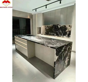 Pietra sinterizzata di alta qualità isole <span class=keywords><strong>cucina</strong></span> <span class=keywords><strong>bella</strong></span> pietra sinterizzata artificiale per <span class=keywords><strong>cucina</strong></span> isola tavolo - Product Image 3