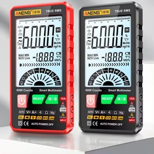 Multimètre numérique à affichage automatique ANENG 616, best-seller, plage de tension 0~600V, 6nF-60mF, protection IP55, garantie 3 ans - Product Image 2
