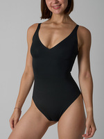 Combinaison respirante à col en V sans manches, couleur unie, haut de sport une pièce pour femmes, idéal pour l'été, le fitness, le yoga et le quotidien
