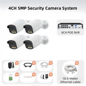 Kit de Sistema de Cámaras de Seguridad CCTV POE de 8 Canales H.265 con Cámara IP Bullet de 5MP, Visión Nocturna, Almacenamiento HDD y <span class=keywords><strong>NVR</strong></span> - Product Image 6