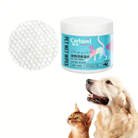 Lingettes humides biodégradables pour animaux de compagnie Nettoyage naturel pour chats et chiens Lingettes pour animaux de compagnie Lingettes de nettoyage pour chiens et chats