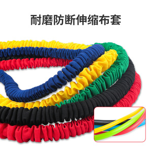 Bande de résistance géante à tension sélectionnable en LBS pour entraînement fitness, yoga, bras, jambes et fessiers - Product Image 4