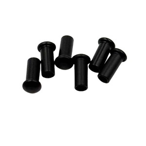 Rivets métalliques personnalisés à double face, à tête creuse, usinés CNC, finition de surface pour applications industrielles - Product Image 1