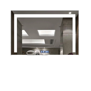 Personnalisé <span class=keywords><strong>de</strong></span> haute qualité Caractéristique unique Exquisite Fashion Miroir <span class=keywords><strong>de</strong></span> <span class=keywords><strong>salle</strong></span> <span class=keywords><strong>de</strong></span> <span class=keywords><strong>bain</strong></span> intelligent rectangle à LED pour hôtel - Product Image 1