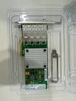 Tarjeta de red de fibra LC HZI350F4 de 4 puertos y 1000M |   Adaptador de Servidor PCI-E X4 con Chip Intel I350AM4 con VLAN/QoS para LAN Medianas y Grandes
