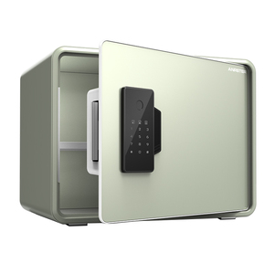 Coffres-forts intelligents à empreintes digitales, ouverture automatique des portes, antivol, clavier tactile, clé d'urgence - Product Image 2