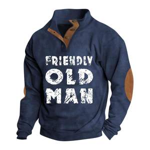 Felpa da uomo con cappuccio Casual stile Street felpa in tinta unita Pullover di sublimazione personalizzato produttore di abbigliamento da uomo - Product Image 6