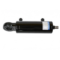 Vérin hydraulique à double effet CCYY avec embout à vis mâle à œillet unique pour machine à balles
