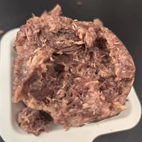 Nourriture humide pour chat sans céréales et sans sucre, riche en protéines, 400 g, gelée de thon et crevettes, pour la santé de la peau et du pelage, et le développement musculaire, OEM