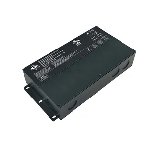 UL ETL Listed LED Constant Voltage Driver 12V 24v 30w 60w 80W 96w 100w 120w 150w 200w 300w 100-277Vac Junction Box Led Driver