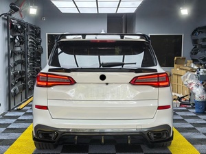 Kits de Carrocería para <span class=keywords><strong>BMW</strong></span> <span class=keywords><strong>Serie</strong></span> <span class=keywords><strong>X5</strong></span> G05 2019 2020 2021 2022, Conversión a G05 <span class=keywords><strong>X5</strong></span> M-Tech, Parachoques Delantero y Trasero, Rejilla, Faldones Laterales, Tubo de Escape - Product Image 4