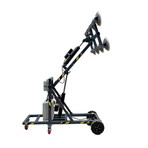 Fuyang Zhugao - Elevador de Vidrio Portátil Eléctrico de 500 kg con Doble Ventosa y 8 Almohadillas, Rotación Manual de 180° - Product Image 6