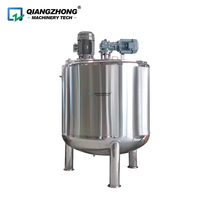 Nouvelle Tendance Design Populaire 100L - 5000L Cuve de Mélange Chauffée à la Vapeur en Acier Inoxydable SS304 pour Lait et Beurre, pour Aliments et Boissons