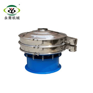 Tamiz vibrador rotatorio agitador de pantalla de un tamaño de malla para proceso de tamizado de polvo de polietileno - Product Image 2