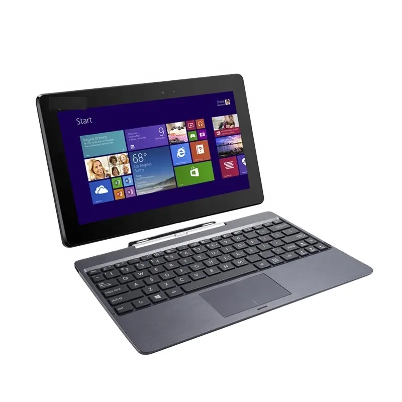 OEM ucuz 10 inç Win10 intel i7 2-1 pc ile klavye tablet pc dizüstü pc