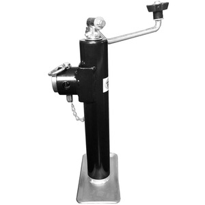 Cric <span class=keywords><strong>de</strong></span> <span class=keywords><strong>remorque</strong></span> léger 2000 lb avec <span class=keywords><strong>plaque</strong></span> <span class=keywords><strong>de</strong></span> support, course <span class=keywords><strong>de</strong></span> 10 po, finition noire pour <span class=keywords><strong>remorque</strong></span> utilitaire - Product Image 5