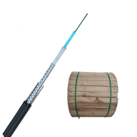 Modo único G652D/G657A Fibra óptica GYXTW Cable blindado 100m-1000m Cable de comunicación al aire libre