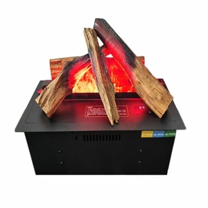 Decoración para Chimenea Eléctrica Europea, Leña y Brasas Artificiales de Poliresina, Venta al Por Mayor, Económicas, OEM - Product Image 5