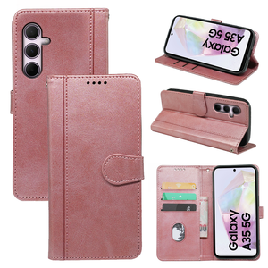 Meilleure vente portefeuilles étui de téléphone pour <span class=keywords><strong>Samsung</strong></span> A25E A36 A06 A05S NFC porte-carte Flip PU cuir accessoires de téléphone - Product Image 1