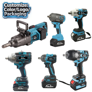 20V Cordless Recharger Lithium Battery Brushless <b>Hammer</b> Impact Power High Quality Screwdriver Drill Set Kit 20V Brushless Bat - Product Image 5