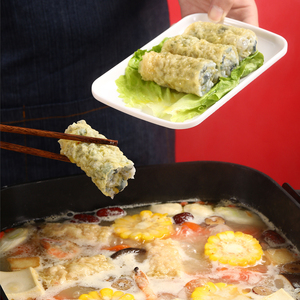 Haccpand <span class=keywords><strong>ม้วน</strong></span>หนังเต้าหู้ทอดกับกุ้งกุลาดำต้มเต้าหู้ผิวเต้าหู้สดอร่อย - Product Image 4