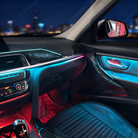 Kit d'éclairage d'ambiance LED pour BMW Série 4 Coupé F36, 64 couleurs, contrôle par application, éclairage intérieur automobile 12V