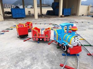 Treno Turistico <span class=keywords><strong>Elettrico</strong></span> a 8 Posti Senza Binari per Parchi a Tema - Product Image 5