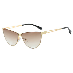 2025 Trendy Retro European American <b>Sunglasses</b> for Women Lower Frame UV400 Lenses Personalized Styling - Product Image 5