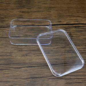 กล่องเก็บของพลาสติกใสขนาดครอบครัวพร้อมฝาปิดภาชนะทรงสี่เหลี่ยมสำหรับใส่เครื่องประดับของใช้ขนาดเล็ก - Product Image 6