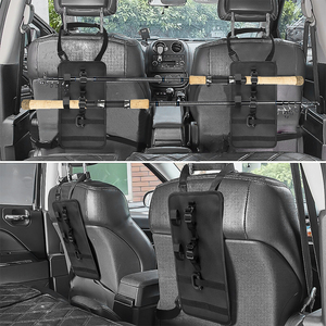 Soporte de caña de pescar de fácil instalación <span class=keywords><strong>para</strong></span> estante de almacenamiento de caña de pescar de coche <span class=keywords><strong>para</strong></span> SUV Wagons Van correa de poliéster ajustable - Product Image 2
