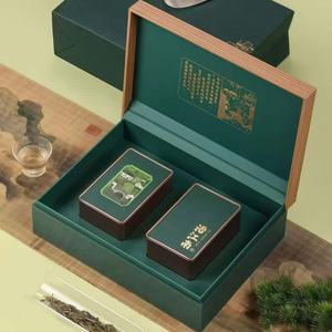 Boîte à thé de style chinois haut de gamme, boîte cadeau rigide personnalisée pour souvenir de <span class=keywords><strong>mariage</strong></span>, luxe - Product Image 5